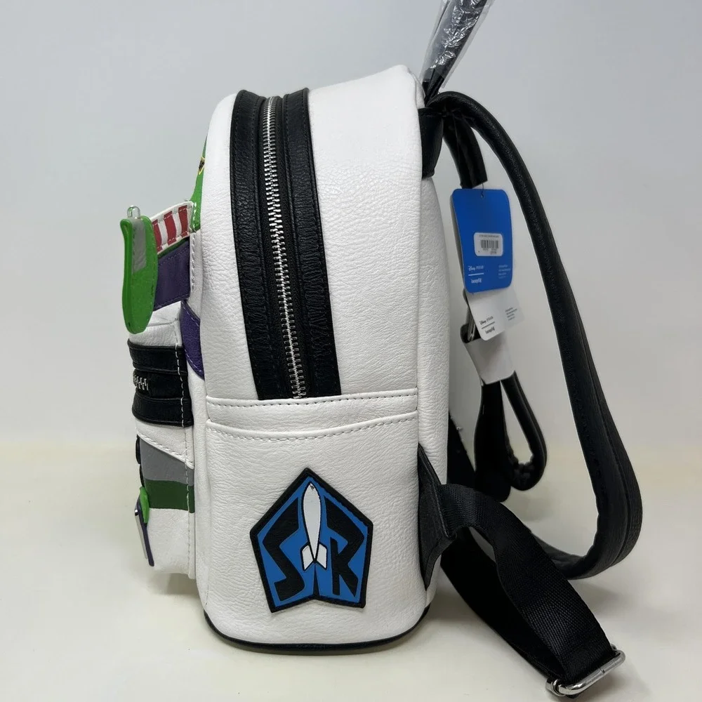 Loungefly Disney Light‎ Up Pixar Buzz Lightyear Mini Backpack Toy Story